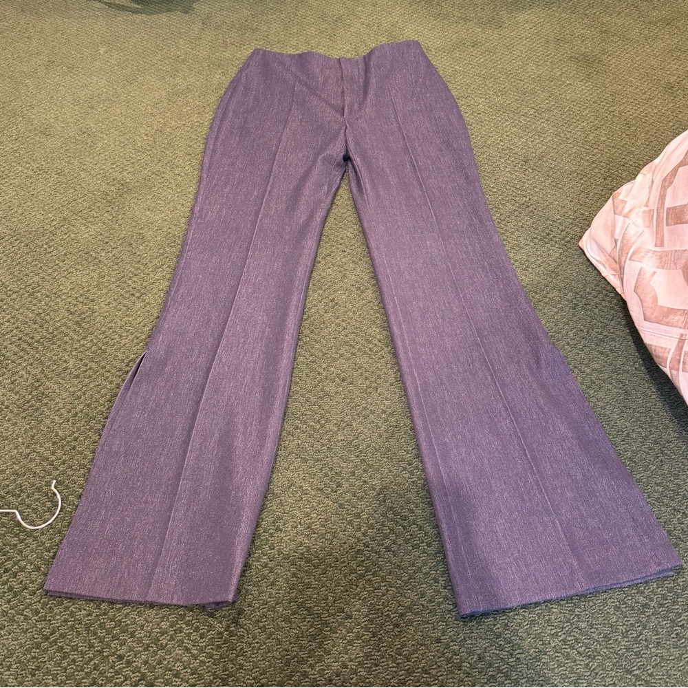 Vertigo Blue Wide-Leg Pants